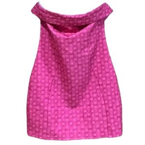 White Fox Boutique Pink Strapless Dress